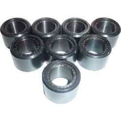 Kit 8 Rulli 25X17 18,5gBEVERLY 400 06-10, X8 08-11 per PIAGGIO Beverly 400 06-07 e altri modelli Rulli Bando