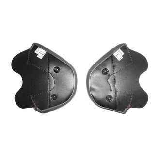 Pair Cheek Pads Jet Bkr Two.Tg.Xs Titanium Helmet Spare Parts BKR