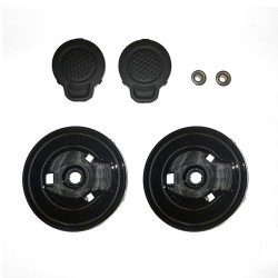 Mecc.Visiera Xpresso Nero Lucido Repuestos para cascos BKR