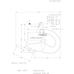 Marmitta Leovince Piaggioape 50 per PIAGGIO Ape 50 nd Scarichi LEOVINCE