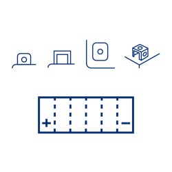 Marelli BATTERYMOTZ12S-Bs for HONDA SH 300i 07-10 and other model Other Batteries MAGNETI MARELLI