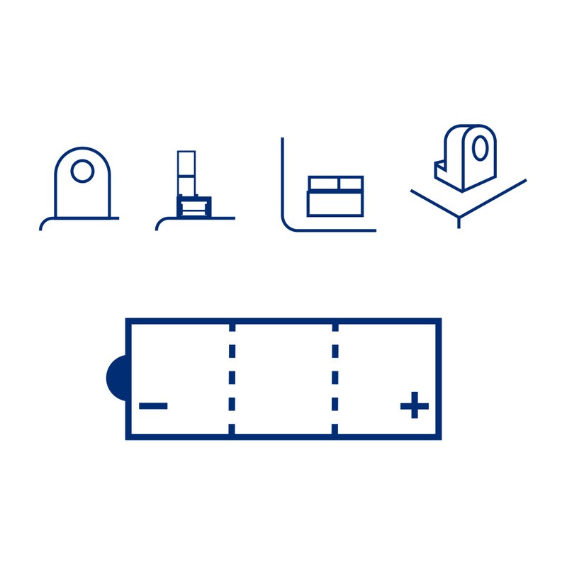 Batteria Marelli MOB12AL-A-Smcon Acido per APRILIA Scarabeo 125/200 99-06 e altri modelli Batterie al Piombo MAGNETI MARELLI