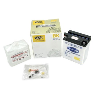 Batteria Marelli MOB12AL-A-Smcon Acido per APRILIA Scarabeo 125/200 99-06 e altri modelli Batterie al Piombo MAGNETI MARELLI