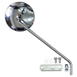 Specchio Dx Vespa Px 125 / 150/ 200 98-07 Con Supporto -