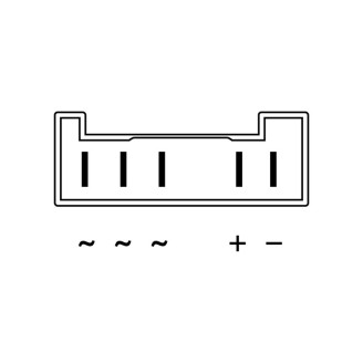 Regolatore Mbk-Yamaha 125/150MOT.Minarelli Con Piastra per CAGIVA Mito 125 03-15 e altri modelli Regolatori DUCATI ENERGIA