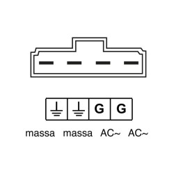 Regulator Yamaha DT50R 03-06 Mbk X-Limit 50 03-04,Malag.Xtm for MALAGUTI XSM 50 03-07 and other model Regulators DUCATI ENERGIA