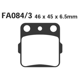 Brake Pads Yamaha Yz 80-Suzukirm Brake Pads EBC