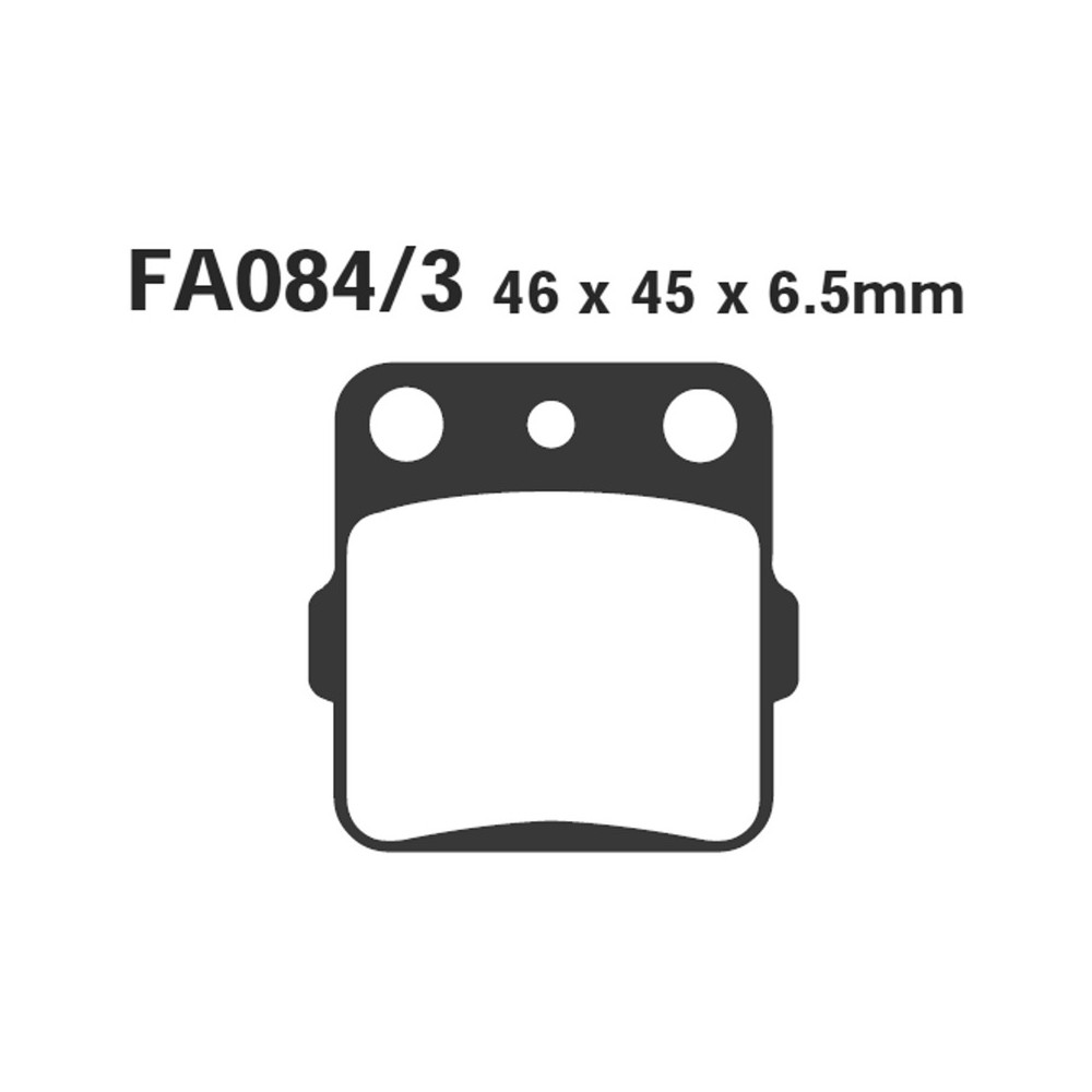 Brake Pads Yamaha Yz 80-Suzukirm Brake Pads EBC