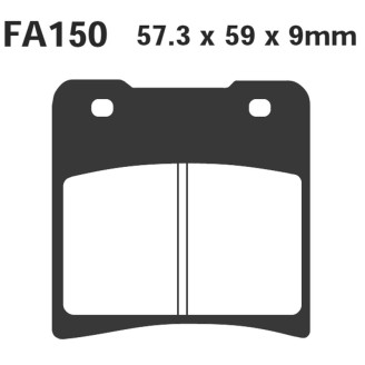 Brake Pads Suzuki Gv 1400 86-88 Rear Brake Pads EBC