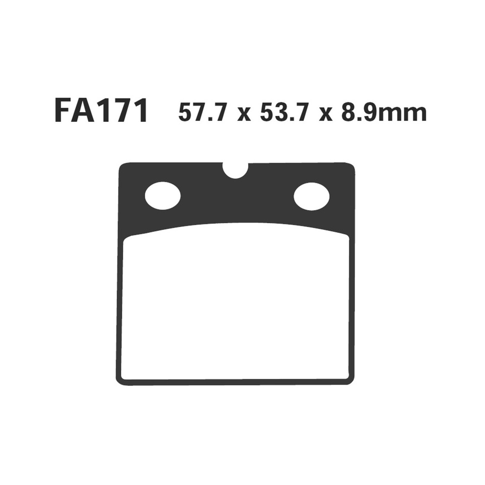 Pastiglie Bmw K75/100-R80/100ANT. - FA171
