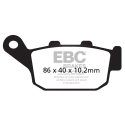 Pastiglie V Yamaha XJ6-N 09- - FA140V