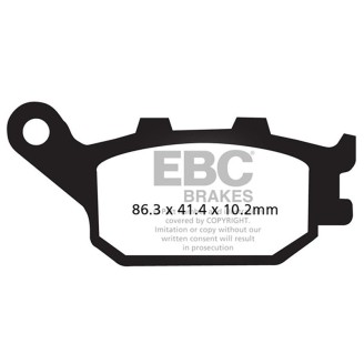 Brake Pads V Honda CB600F Hornet for HONDA NSS Forza 250 00-04 Integra 700 12-13 and other model Brake Pads EBC