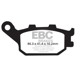 Brake Pads V Honda CB600F Hornet for HONDA NSS Forza 250 00-04 Integra 700 12-13 and other model Brake Pads EBC