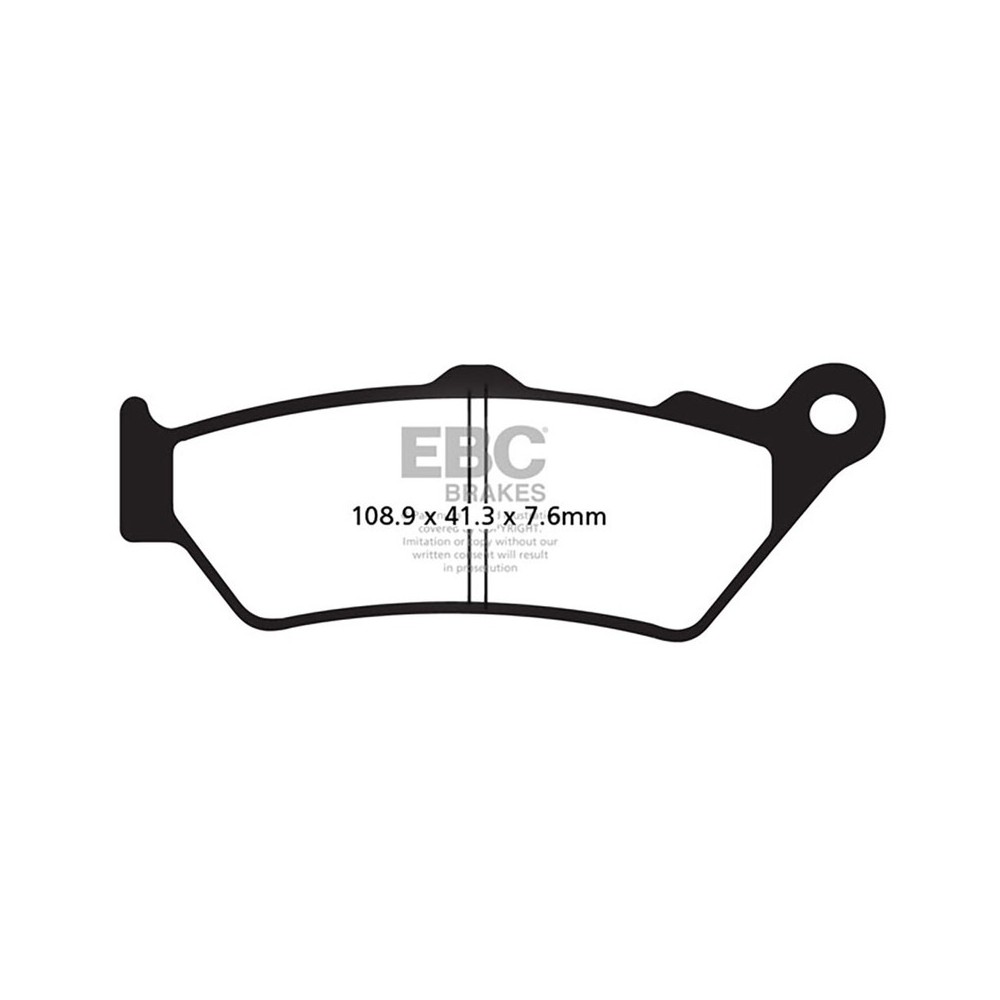 Brake Pads V Bmw F650 -Apriliapegaso for MOTO GUZZI 00 California/Breva/Griso nd and other model Brake Pads EBC