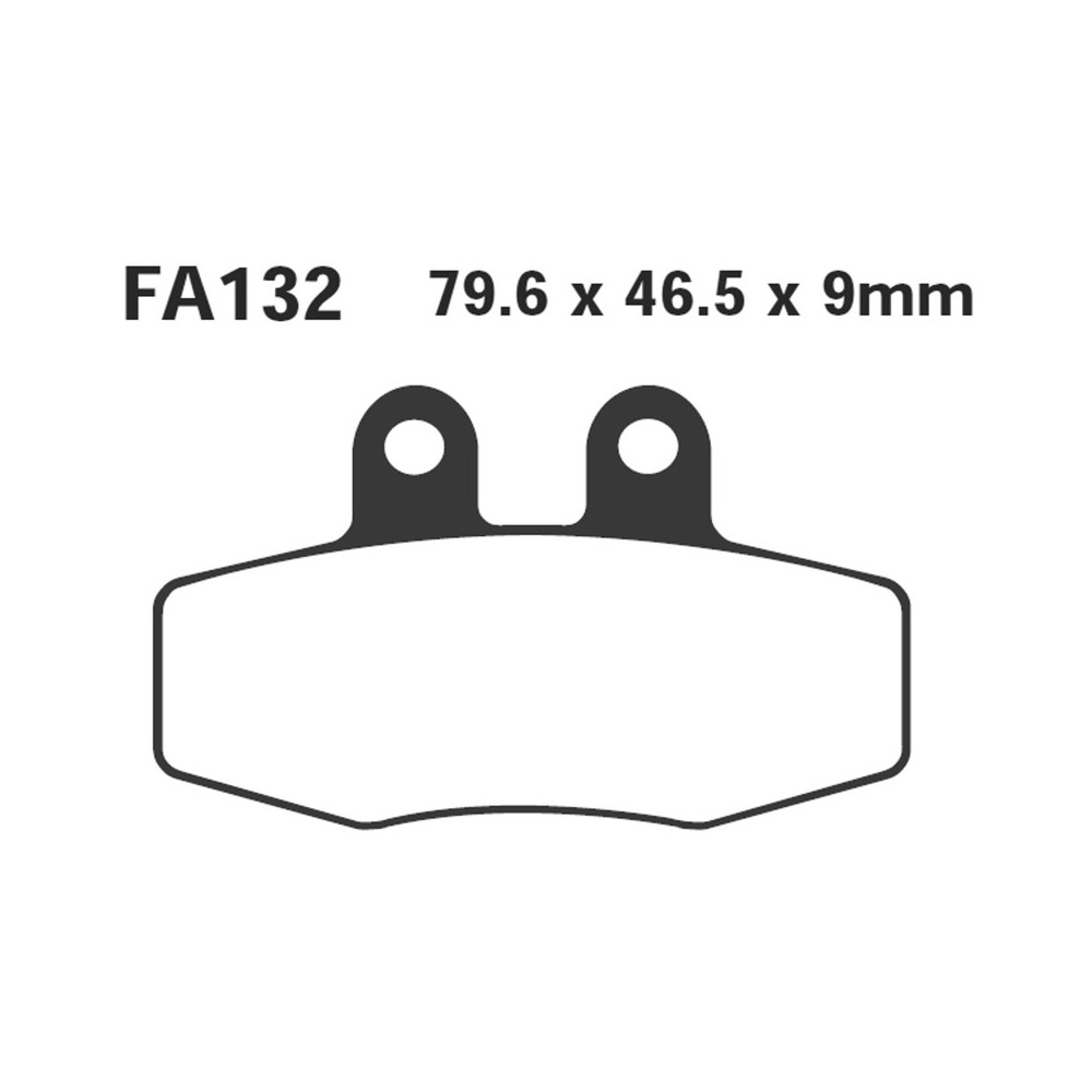 Pastiglie R Ktm-Maico Ant/Post - FA132R