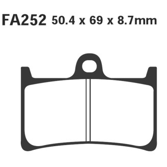 Pastiglie Sfa T-Max 08- Ant - SFA252