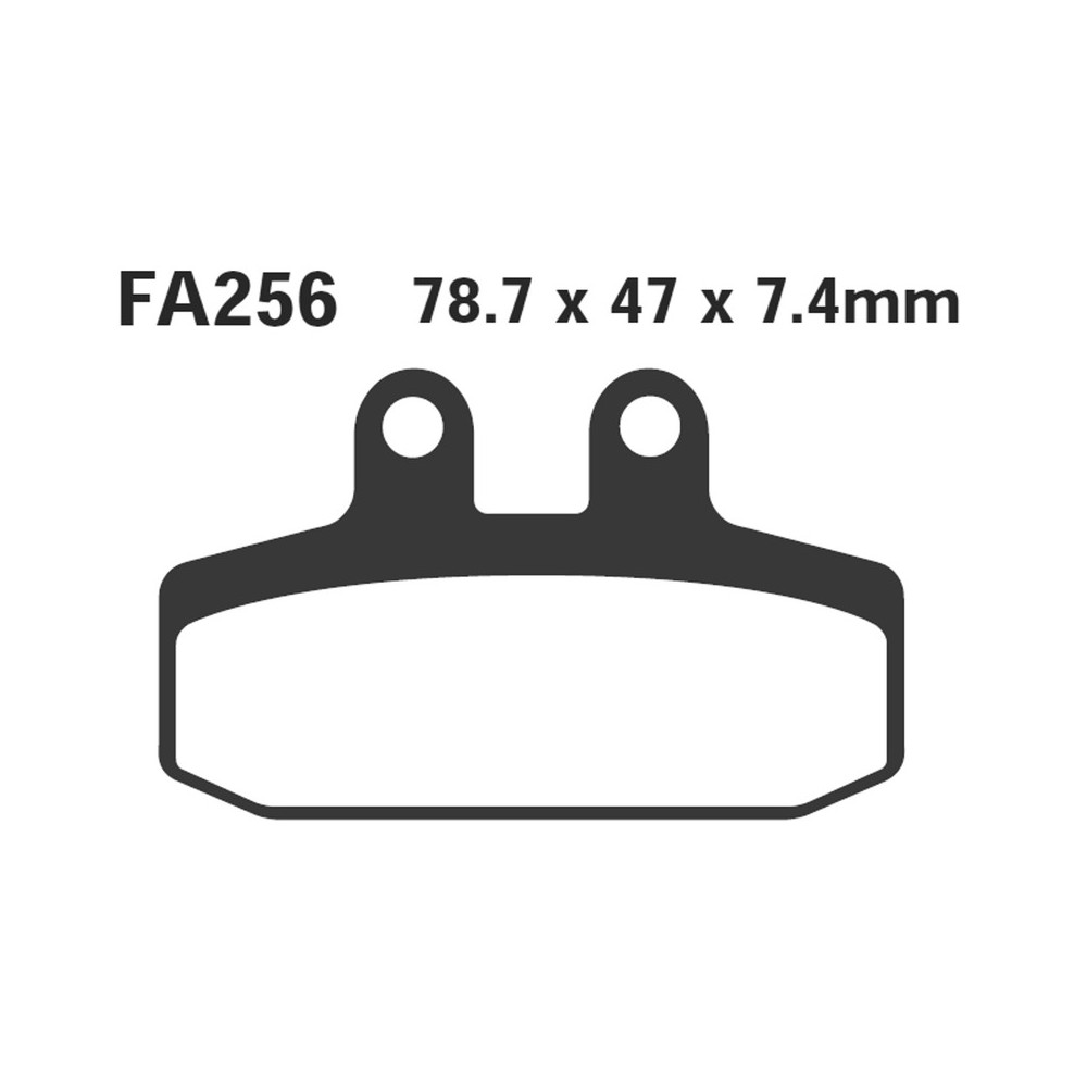 Pastiglie Sfa Aprilia Scarabeoant. per APRILIA Sportcity 125/200/3 00 e altri modelli Pastiglie Freno EBC