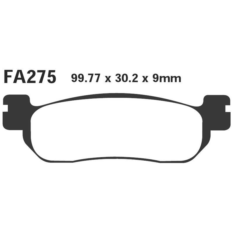 Brake Pads Sfa Yamaha MAJESTY250 Rear for YAMAHA Majesty 250 98-03 and other model Brake Pads EBC