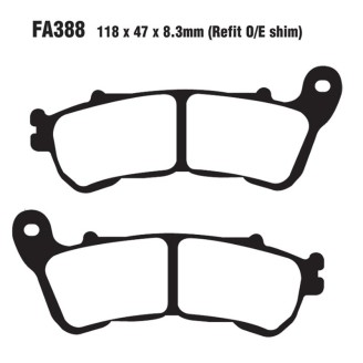 Pastiglie Sfa Honda SH300i 07-Ant. - SFA388