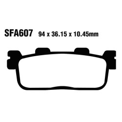 Brake Pads Sfa Kymco PEOPLE300 Gti/Xciting 250/300 Rear for KYMCO People GTi 300 10- and other model Brake Pads EBC