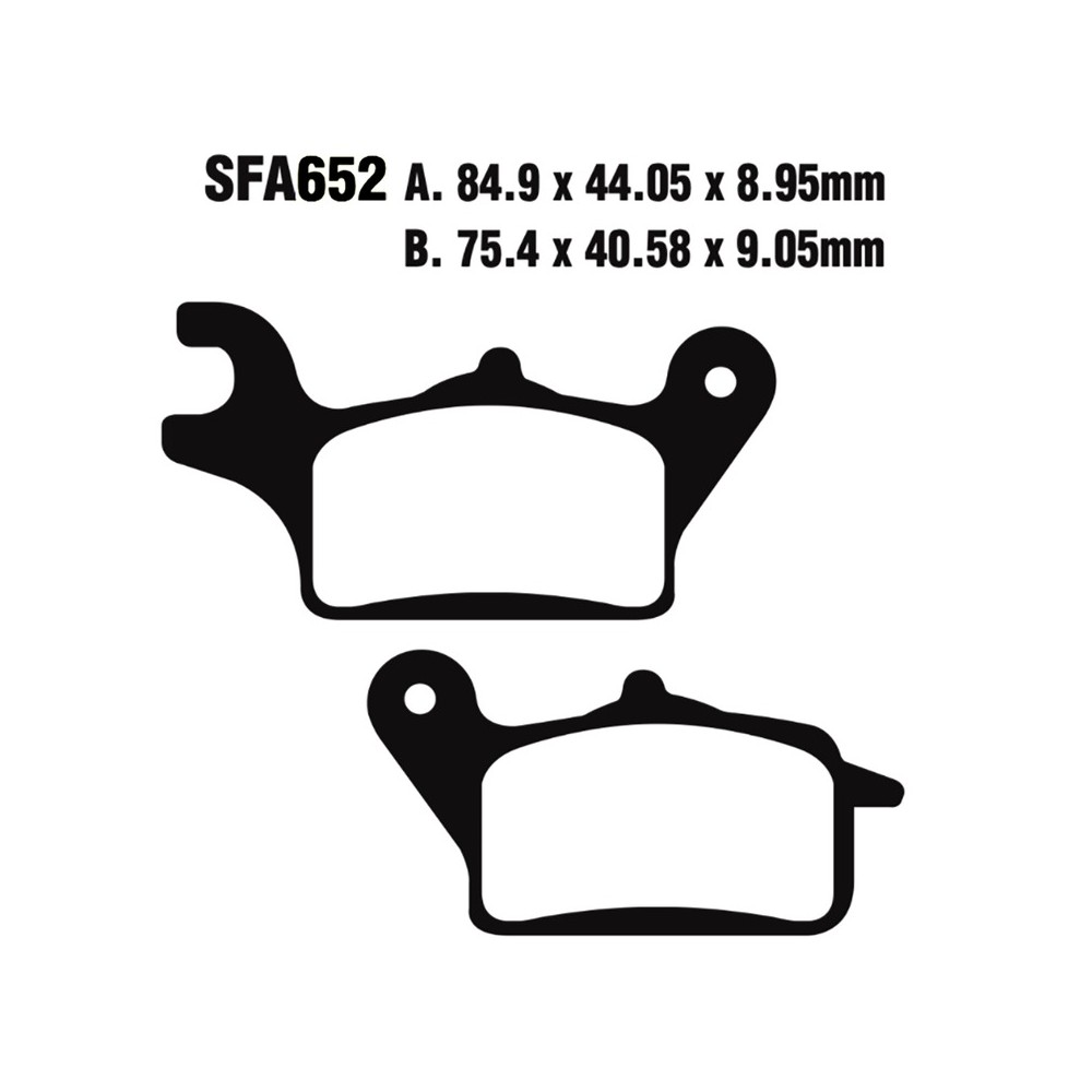 Pastiglie Sfa Yamaha TRICITY125 14-15 Ant.Sx - SFA652