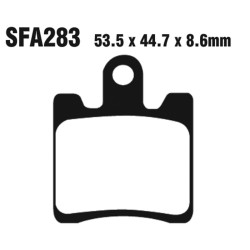 Set Past.Sfa Hh Suzuki BURGMAN250/400 Ant. per SUZUKI Burgman 250/400 98-06 e altri modelli Bremsbeläge EBC