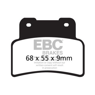 Brake Pads Sfa Hh Xciting 400I12- Sym Maxsym 400 11- Front for KYMCO Xciting 400 12- Brake Pads EBC