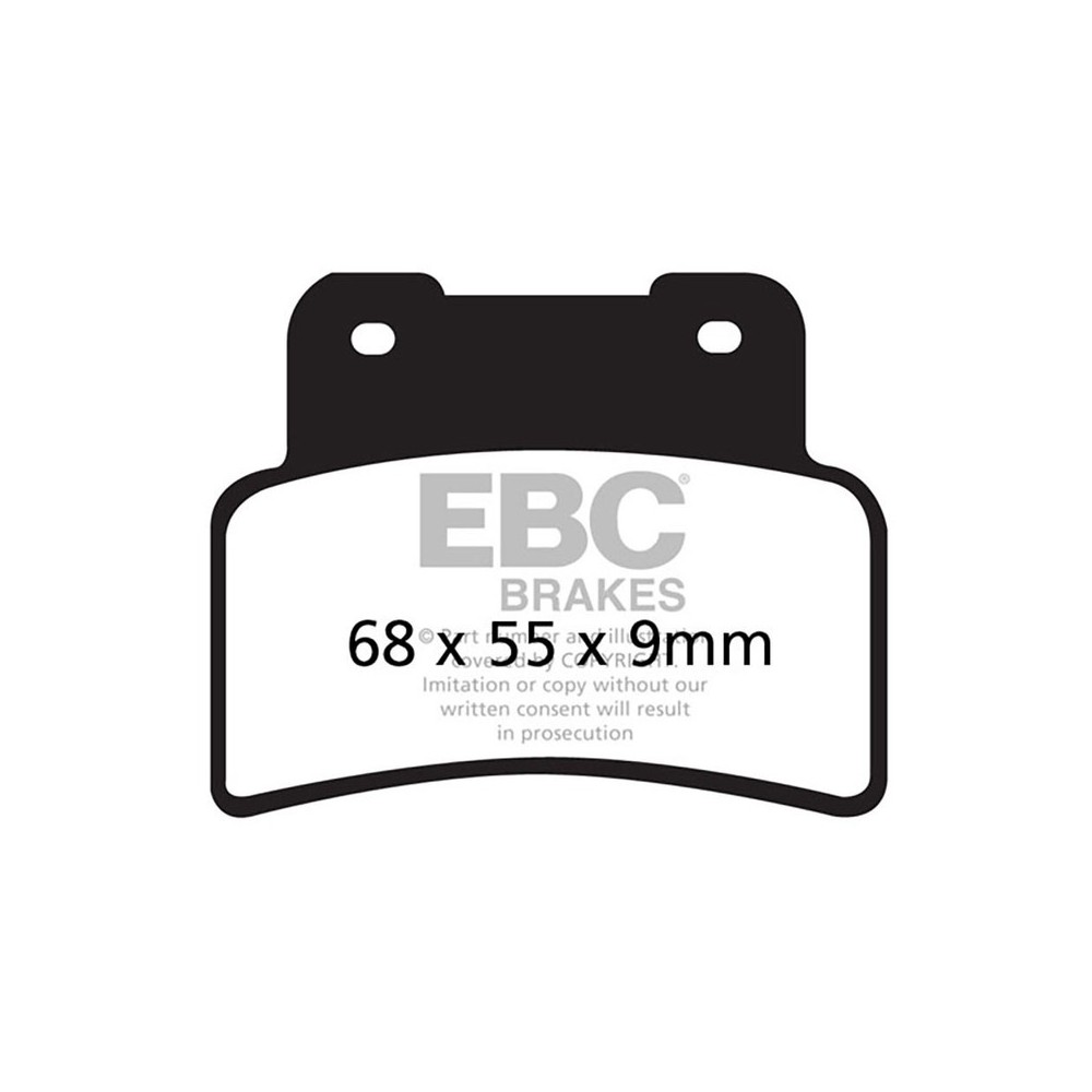 Brake Pads Sfa Hh Xciting 400I12- Sym Maxsym 400 11- Front for KYMCO Xciting 400 12- Brake Pads EBC