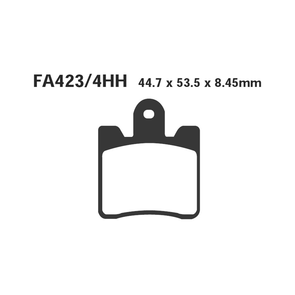 Set Past.Hh Yamaha Fjr 1300ABS 06-07 Ant. - FA423/4HH