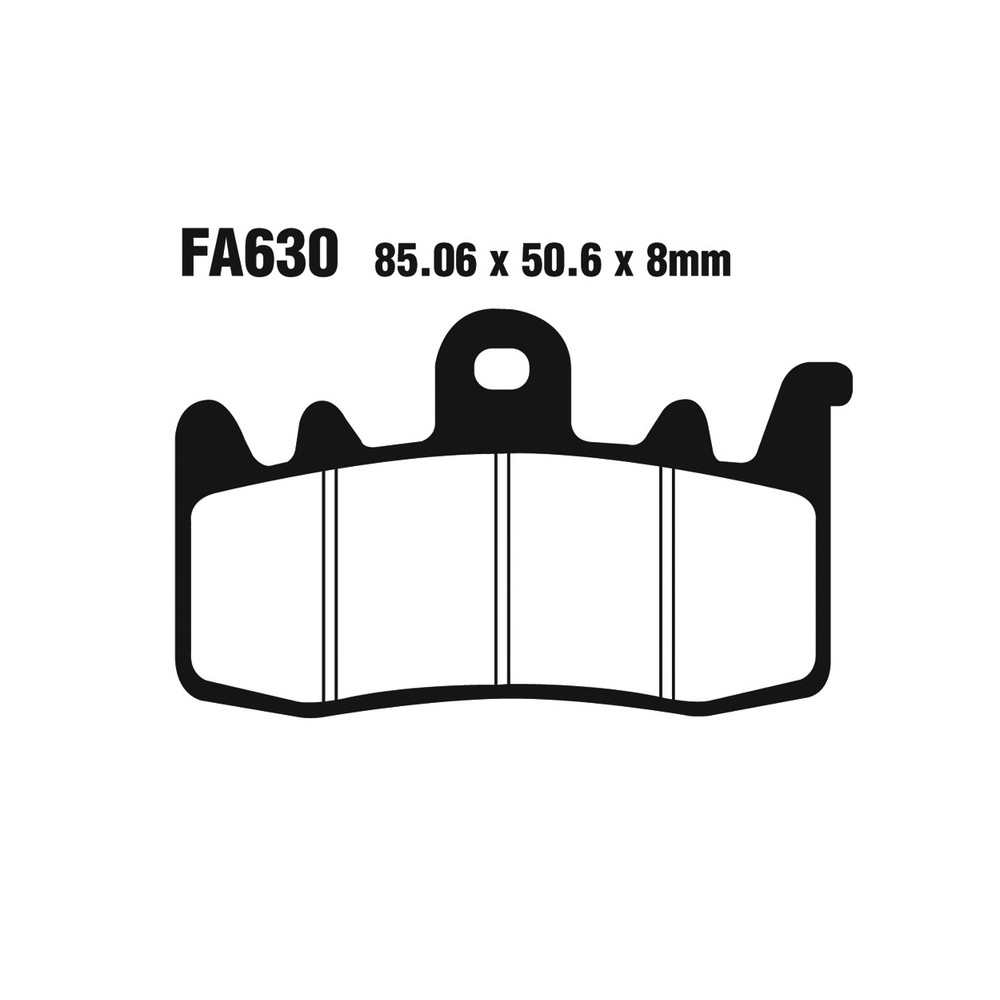 Pastiglie Hh Bmw R1200 Gs 13-20- Ducati Monster 821 15-21 - FA630HH