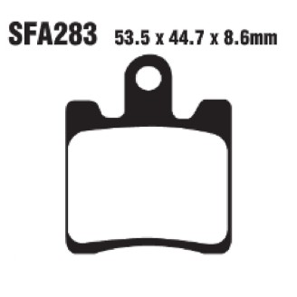 Set Past.Sfac Suzuki BURGMAN250/400 Ant. - SFAC283/4