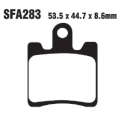 Set Brake Pads Sfac Suzukiburgman 250/400 Front for SUZUKI Burgman 250/400 98-06 and other model Brake Pads EBC