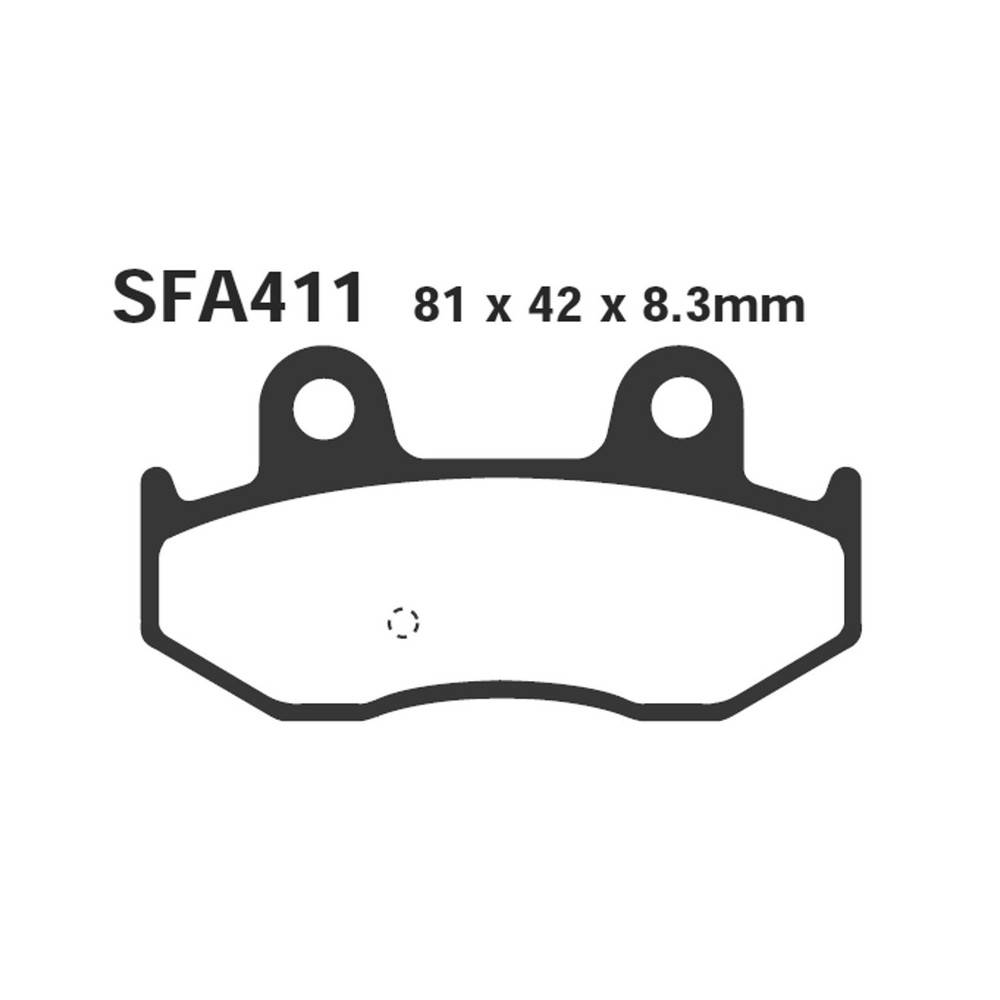 Pastiglie Sfac Suzuki BURGMAN250/400 Pos.C/Perno Freno Staz - SFAC411