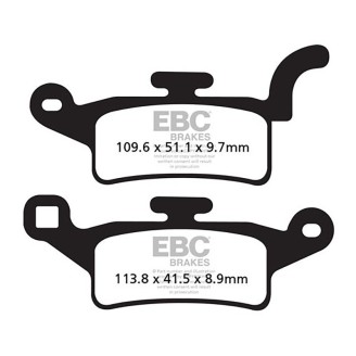 Brake Pads Sfac Yamaha XENTER125 12-15, Bw\'S 125 10-13 for YAMAHA YW Xenter 125/150 12-15 and other model Brake Pads EBC