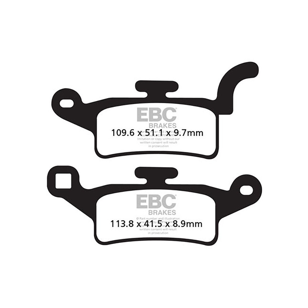 Brake Pads Sfac Yamaha XENTER125 12-15, Bw\'S 125 10-13 for YAMAHA YW Xenter 125/150 12-15 and other model Brake Pads EBC