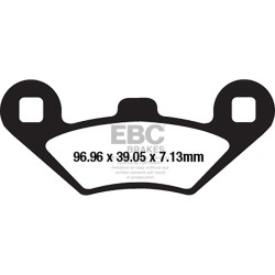 Pastiglie Sfac Peugeot Metropolis Rs 2014 Pastiglie Freno EBC