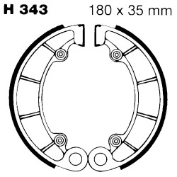 Brake Shoe Honda VF750VT1100 Brake Shoes EBC