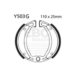 Brake Shoe Yamaha Neos 50 02-06 Mbk Cw 50 Booster 93- for YAMAHA Neos 50 02-06 and other model Brake Shoes EBC