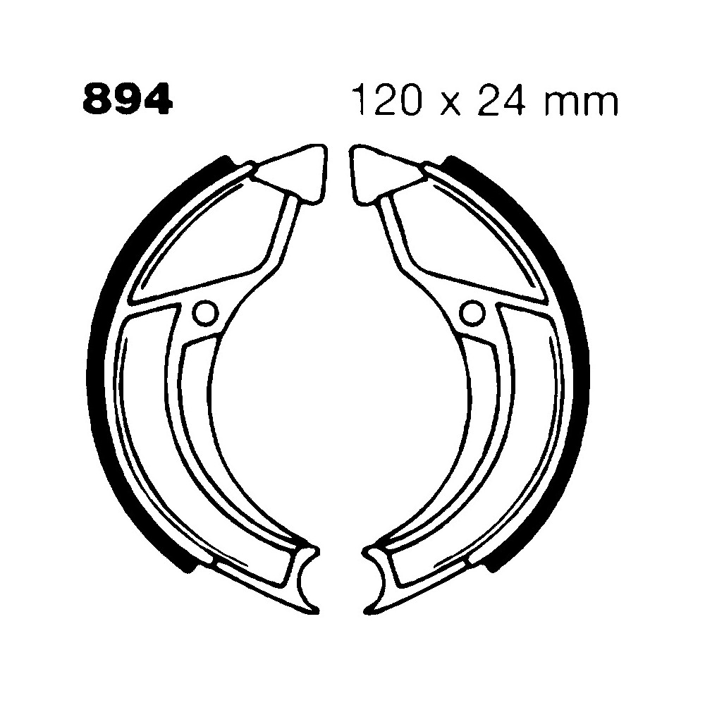 Ganasce Pgo Comet Ganasce Freno EBC