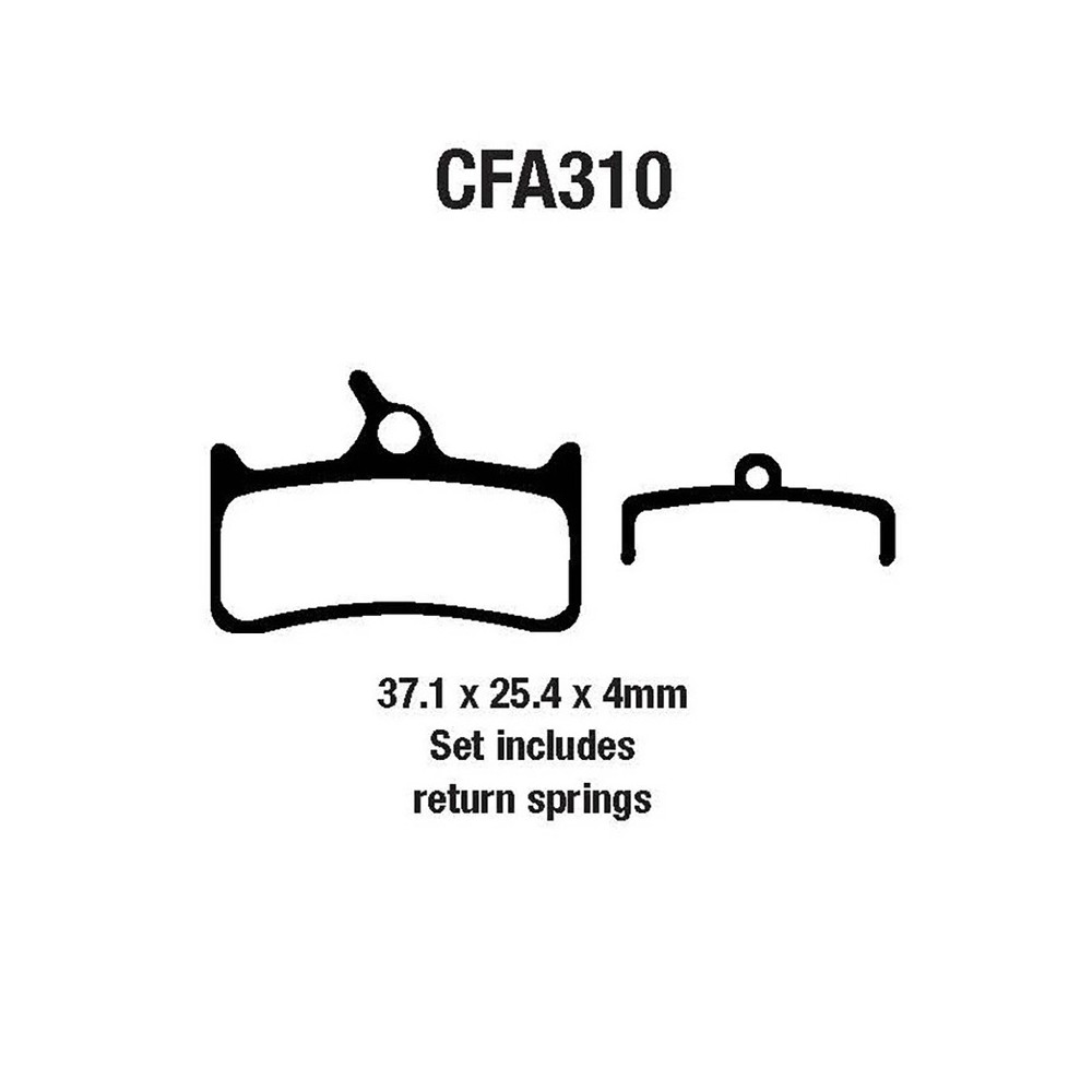 Brake Pads Mtb CFA310R Brake Pads EBC