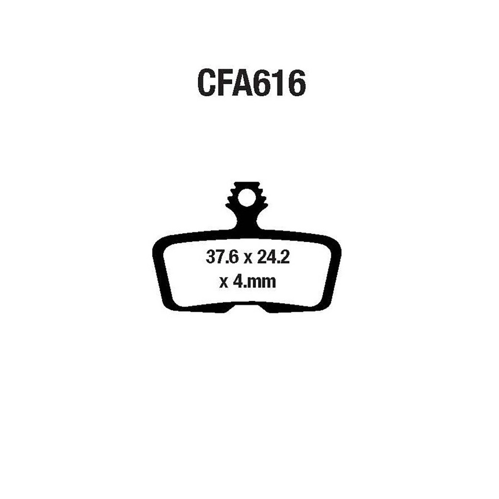 Brake Pads Mtb CFA616R Brake Pads EBC