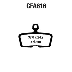 Pastiglie Mtb CFA616R Pastiglie Freno EBC
