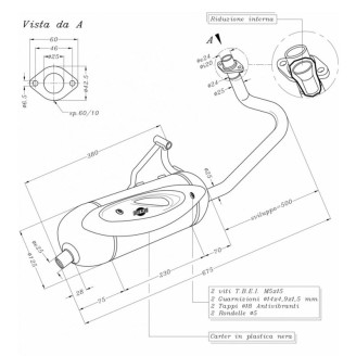 Leva Dx/Sx Nera Gilera 50/125/150/180 Runner 97-04 per GILERA Runner 50 97-00 e altri modelli Bedienhebel MAGNETI MARELLI