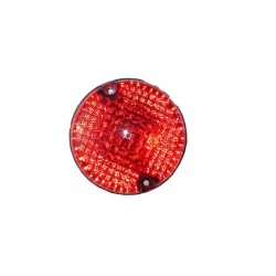 Catadiottro Rotondo Rosso per APRILIA Scarabeo Light 125/200 07- e altri modelli
