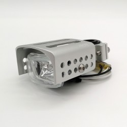 Headlight Bkr Foggy Sq Silver Fanali BKR