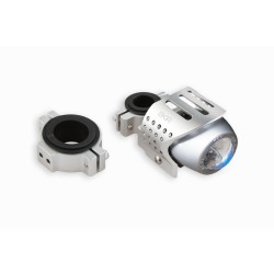 Faretto Bkr Foggy Argento H3 Fanali BKR