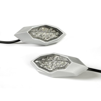 Coppia Frec.Led Bkr Blade Grigia Da Carena -