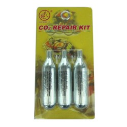 Kit 3 Pz. CO2 Cartridge Travel Kits BKR
