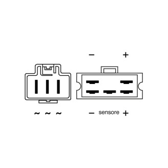 Regulator Sun Silverwing 60002-08, Silverwing 400 06-08 for HONDA Silverwing 400 06-08 and other model Regulators SUN