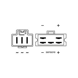 Regolatore Sun Silverwing 60002-08, Silverwing 400 06-08 -